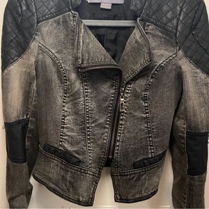 Faux Biker Jacket